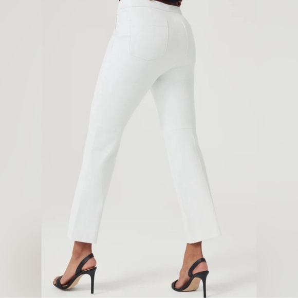 Spanx On the Go Kick Flare Pants Ultimate Opacity Technology 20373Q White - Picture 3 of 11
